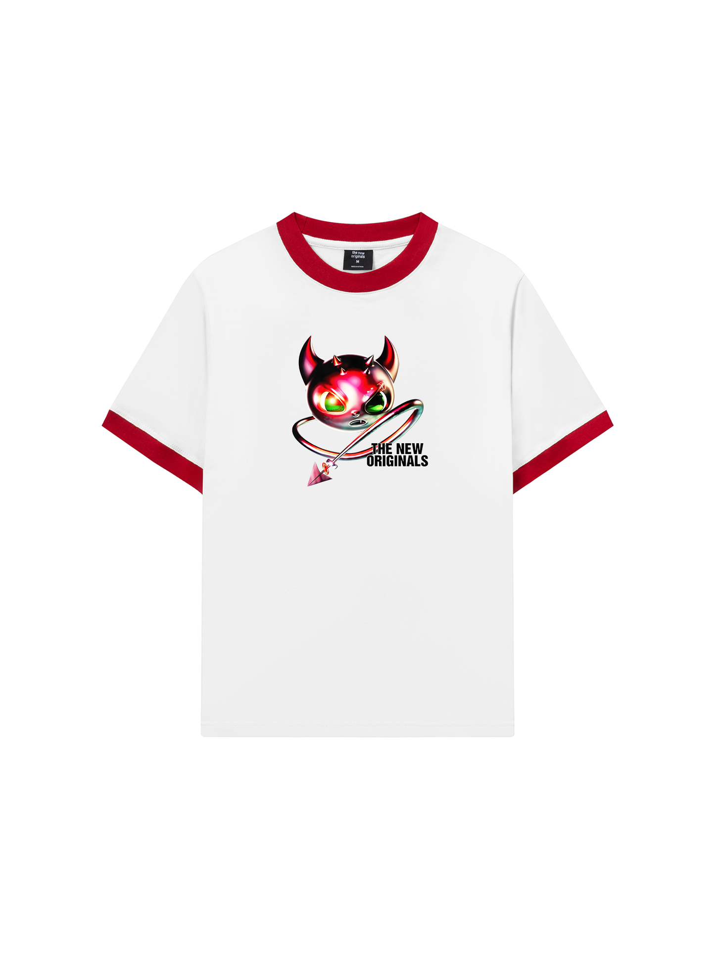 Áo Thun Ringer Relaxed Fit Chrome Devil