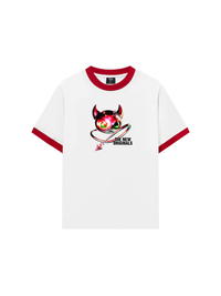 Áo Thun Ringer Relaxed Fit Chrome Devil