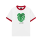 Áo Thun Ringer Relaxed Fit Tropical Monsteraaaa