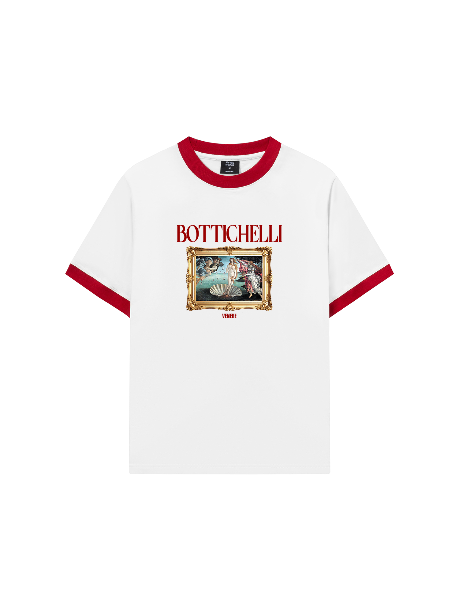 Áo Thun Ringer Relaxed Fit Bottichelli Venere