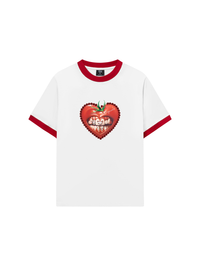 Áo Thun Ringer Relaxed Fit - Love Tomato Art Grills