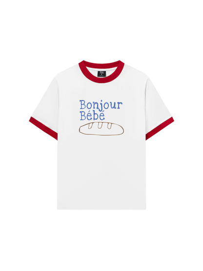 Áo Thun Ringer Relaxed Fit Bonjour Bebe