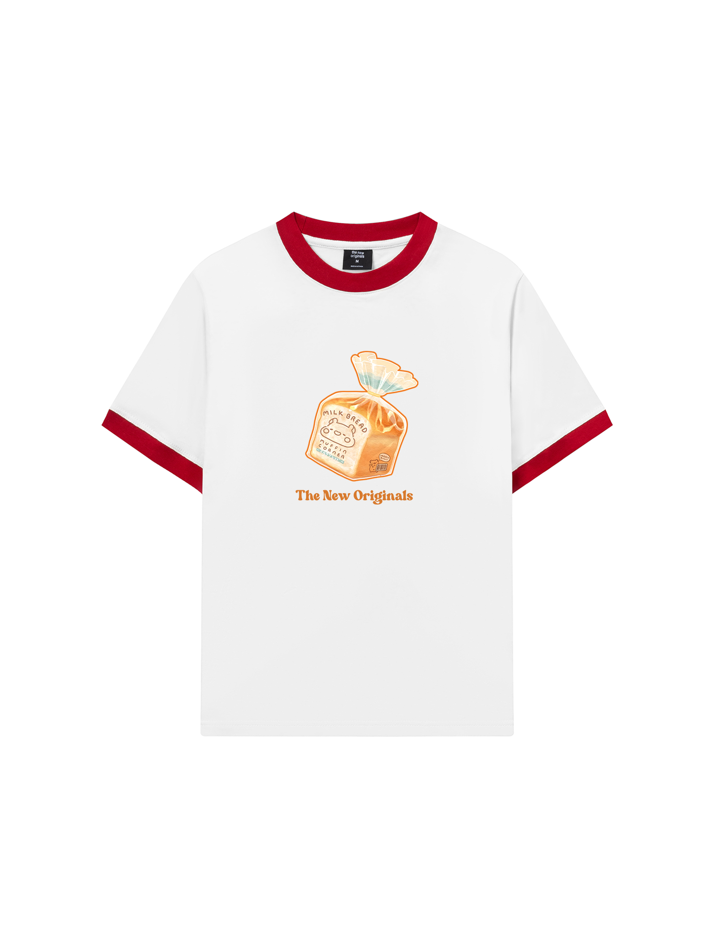 Áo Thun Ringer Relaxed Fit Milk Bread