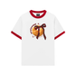 Áo Thun Ringer Relaxed Fit Sweet Pastry Red Plaid Bow
