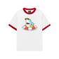 Áo Thun Ringer Relaxed Fit Ocean baby Shark