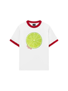 Áo Thun Ringer Relaxed Fit Summer Vibes Lemon