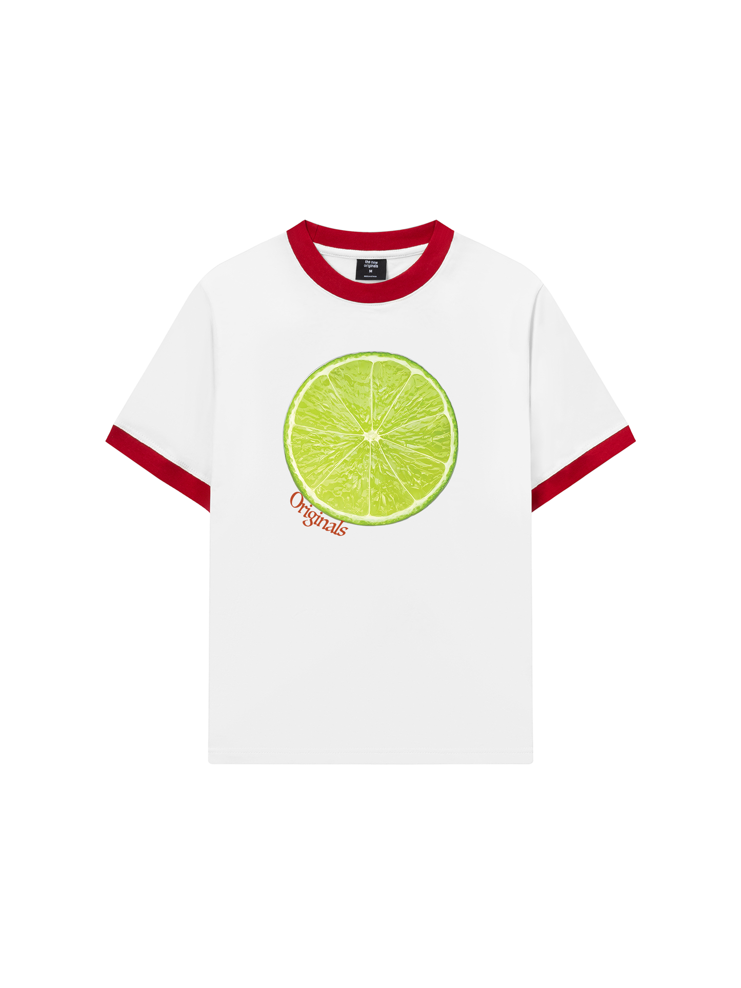 Áo Thun Ringer Relaxed Fit Summer Vibes Lemon