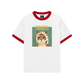 Áo Thun Ringer Relaxed Fit Lady cat