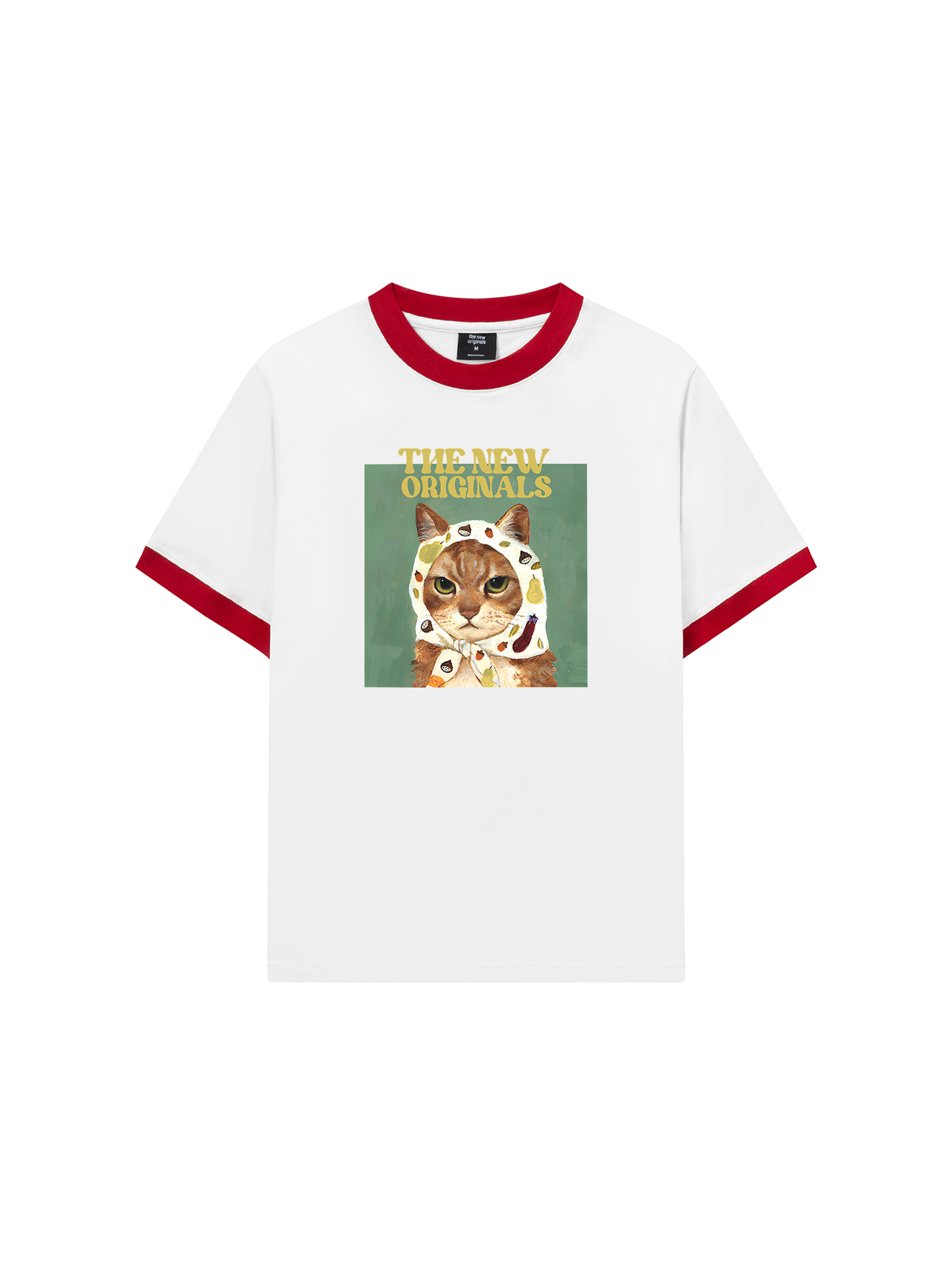 Áo Thun Ringer Relaxed Fit Lady cat