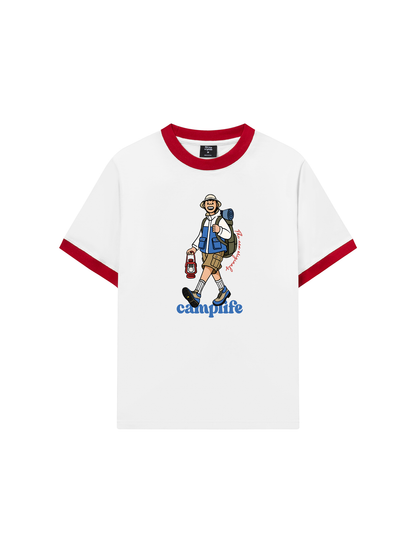 Áo Thun Ringer Relaxed Fit camplife