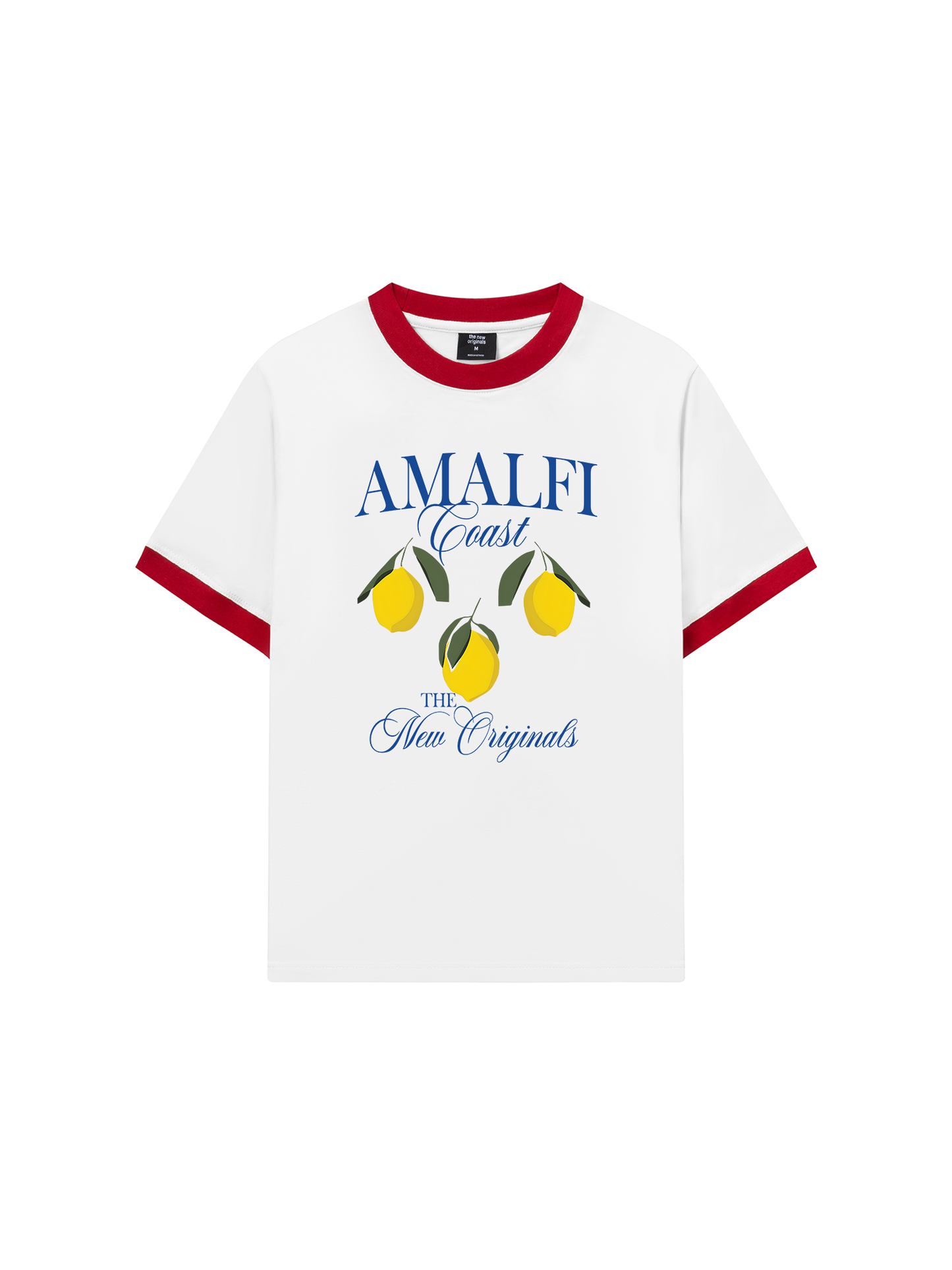 Áo Thun Ringer Relaxed Fit Summer Vibes Amalfi Coast