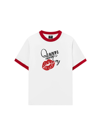 Áo Thun Ringer Relaxed Fit Queen never cry