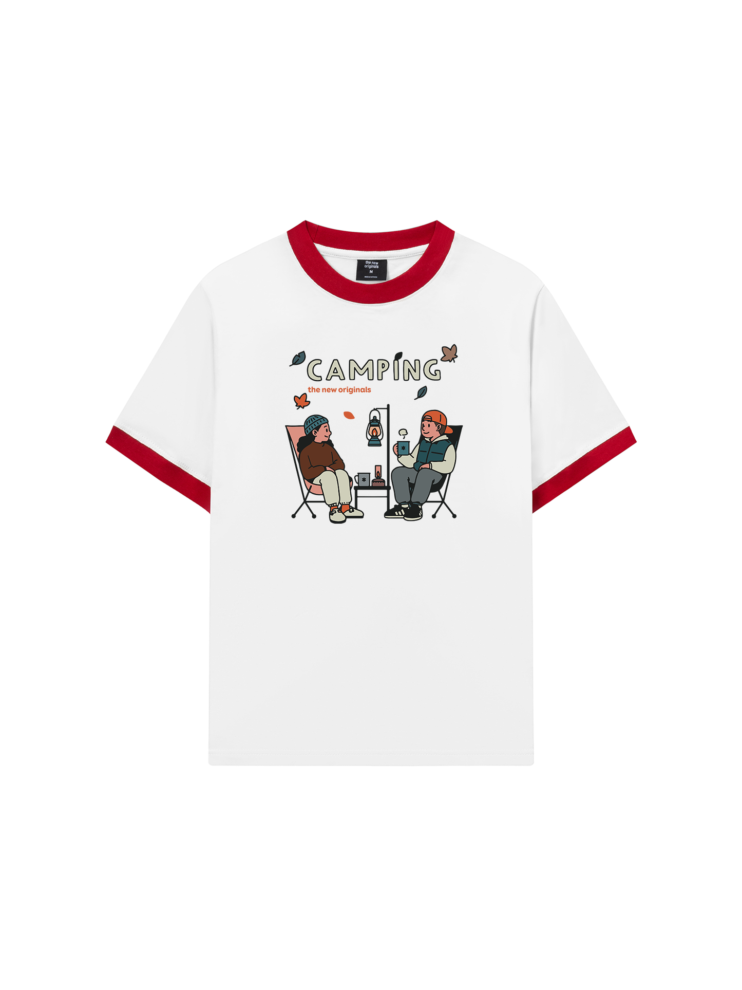 Áo Thun Ringer Relaxed Fit Go Camping