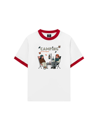 Áo Thun Ringer Relaxed Fit Go Camping