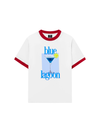 Áo Thun Ringer Relaxed Fit Fresh Blue Lagoon