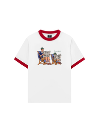 Áo Thun Ringer Relaxed Fit Let_s go out
