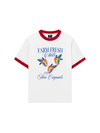 Áo Thun Ringer Relaxed Fit Summer Vibes Farm Fresh Chili