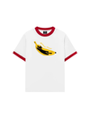 Áo Thun Ringer Relaxed Fit Banana Meow
