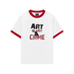 Áo Thun Ringer Relaxed Fit Be Bold Art Is Not A Crime
