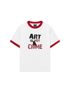 Áo Thun Ringer Relaxed Fit Be Bold Art Is Not A Crime