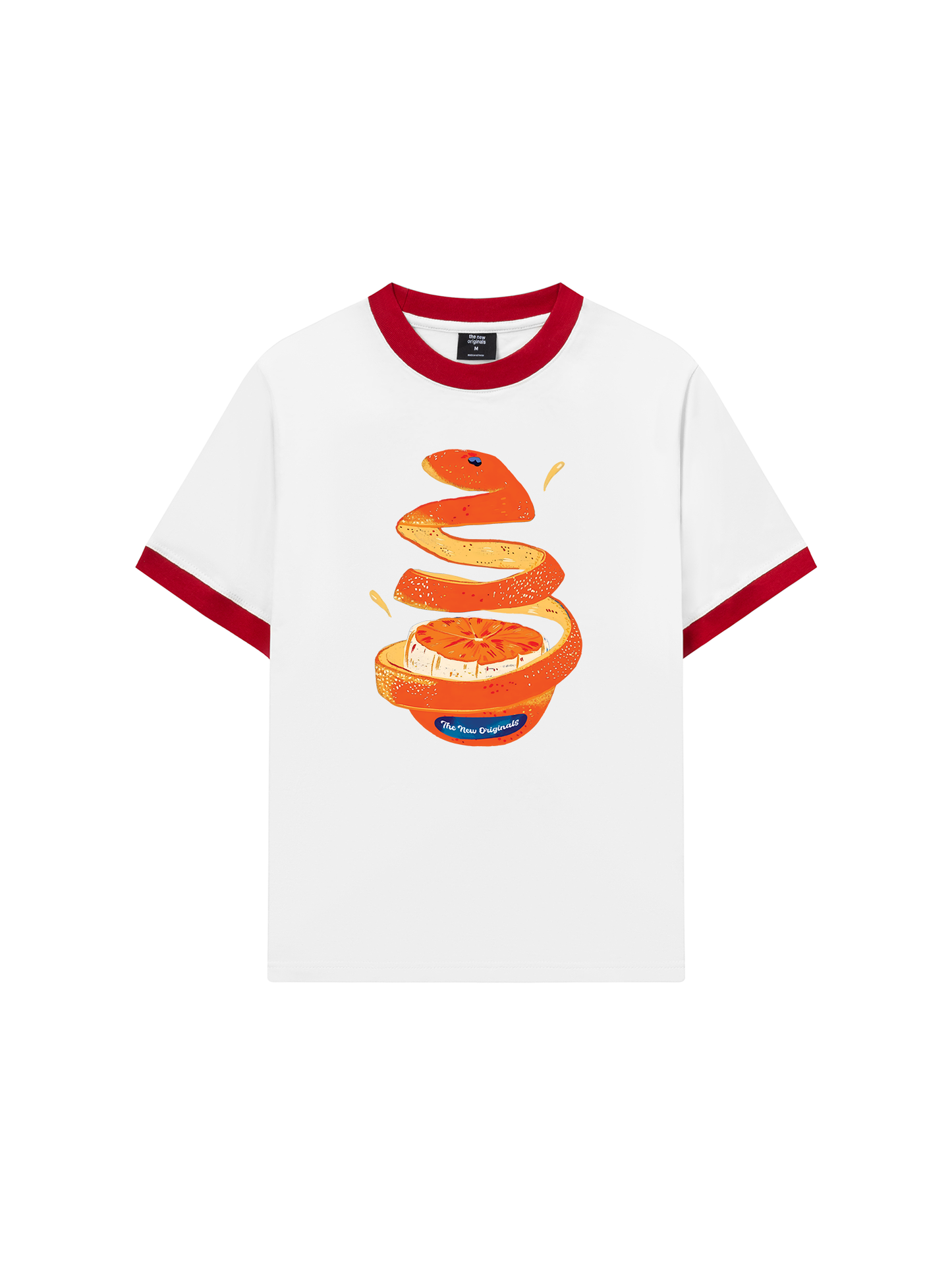 Áo Thun Ringer Relaxed Fit Orange Fruit