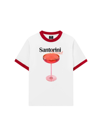 Áo Thun Ringer Relaxed Fit Fresh Santorini Sunset