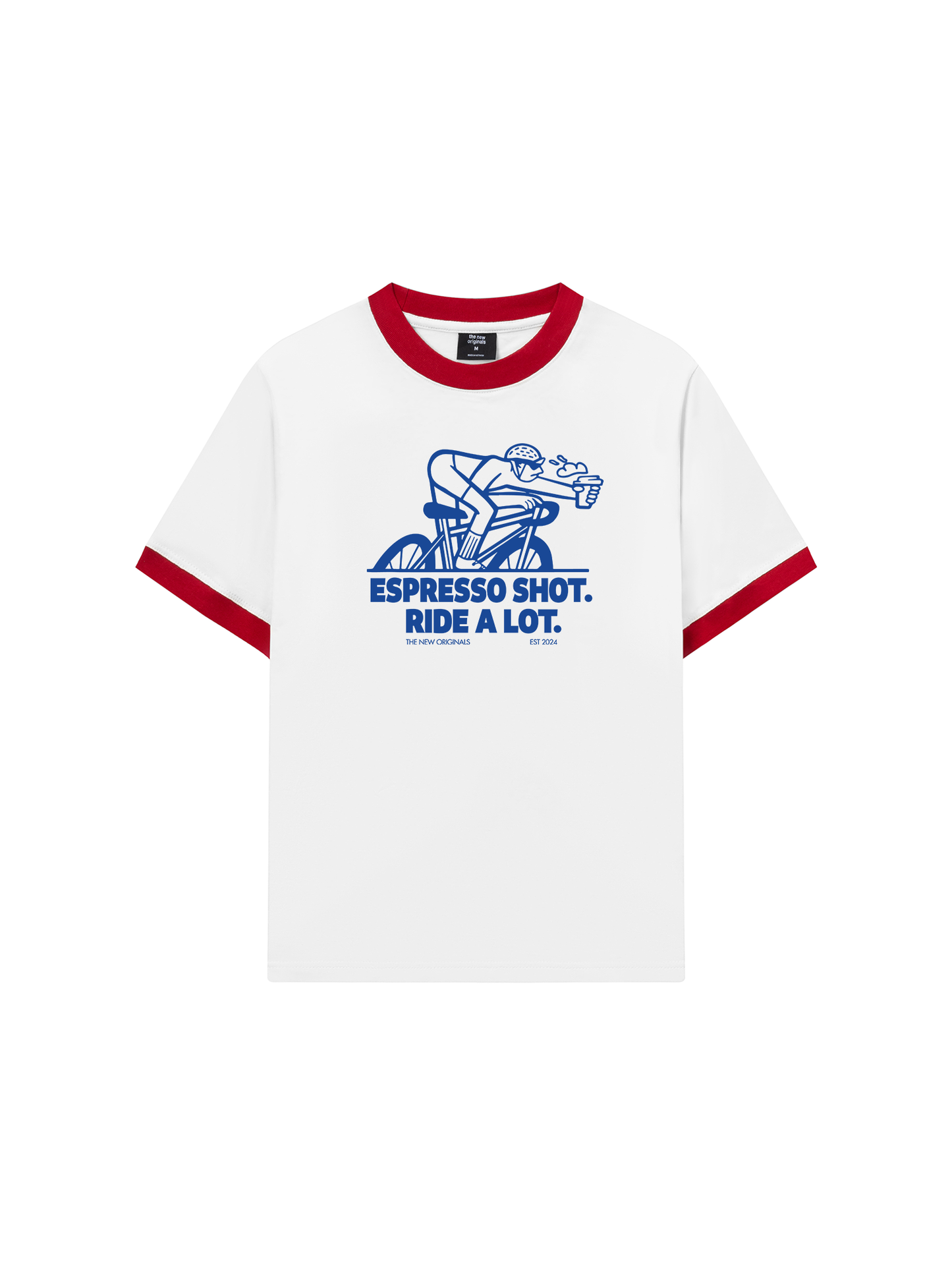 Áo Thun Ringer Relaxed Fit Ride A Lot Oversized