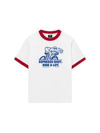 Áo Thun Ringer Relaxed Fit Ride A Lot Oversized
