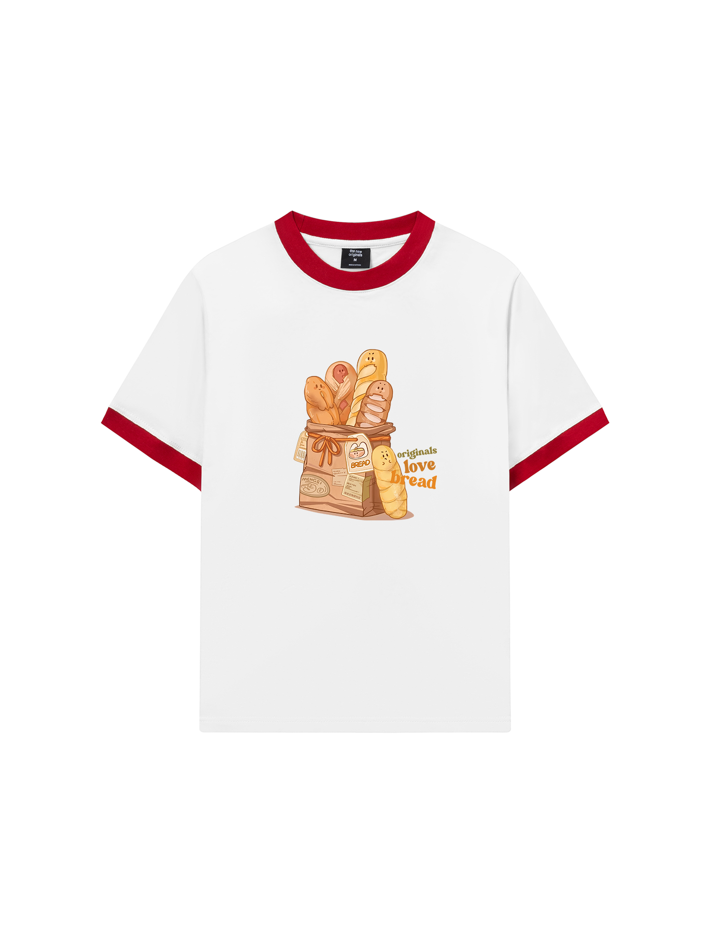 Áo Thun Ringer Relaxed Fit Love Bread