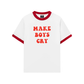 Áo Thun Ringer Relaxed Fit Make boys cry
