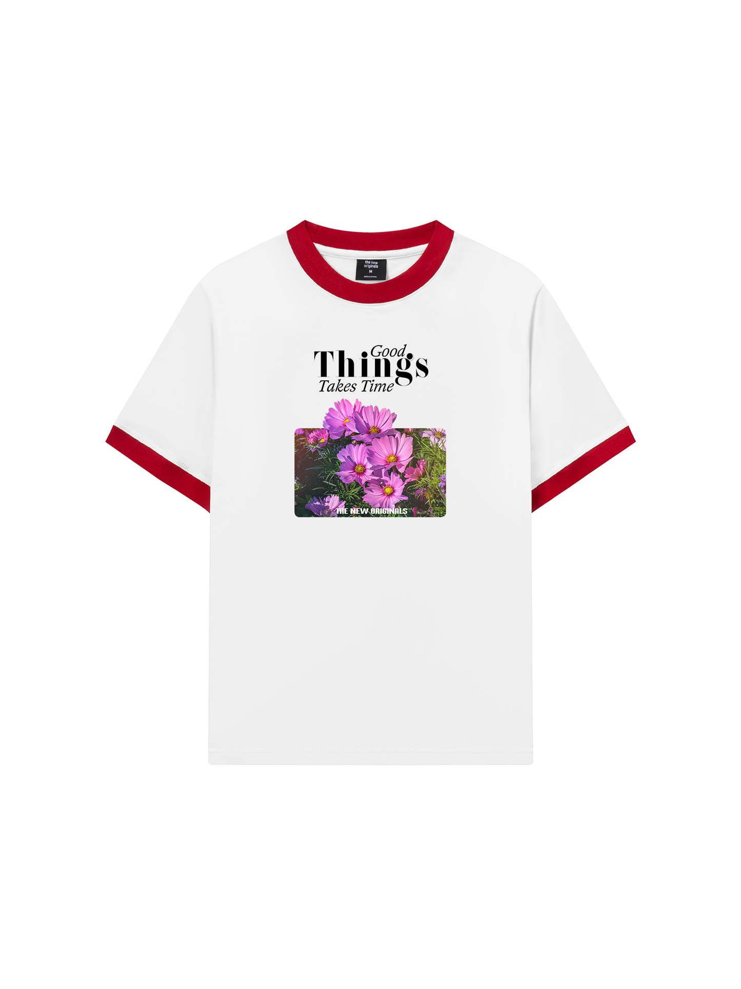Áo Thun Ringer Relaxed Fit Good Things Take Time