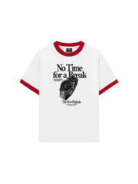 Áo Thun Ringer Relaxed Fit No Time For A Break