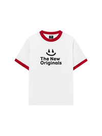 Áo Thun Ringer Relaxed Fit Be Bold Simple Smile