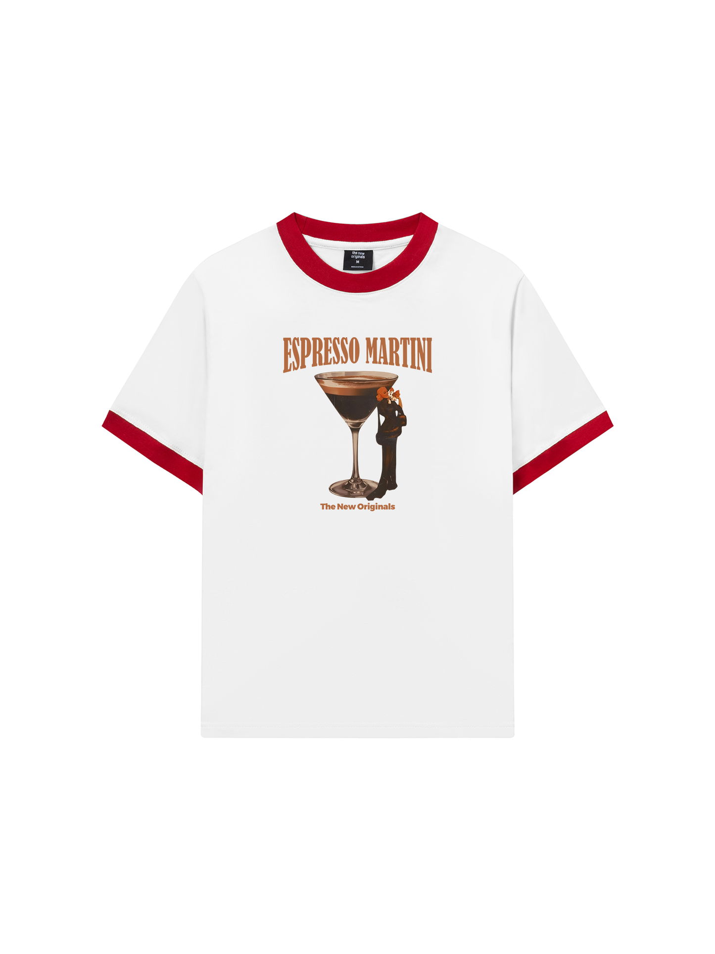 Áo Thun Ringer Relaxed Fit Fresh Espresso Martini