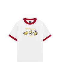 Áo Thun Ringer Relaxed Fit Banana Puppy