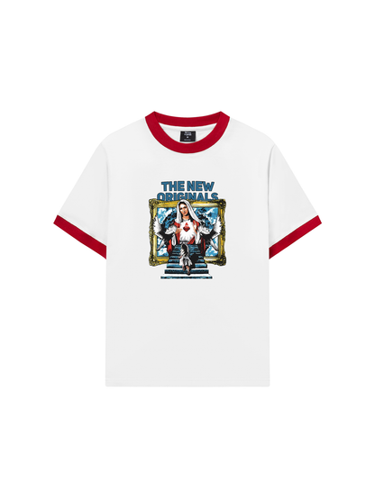 Áo Thun Ringer Relaxed Fit Pray The Lord