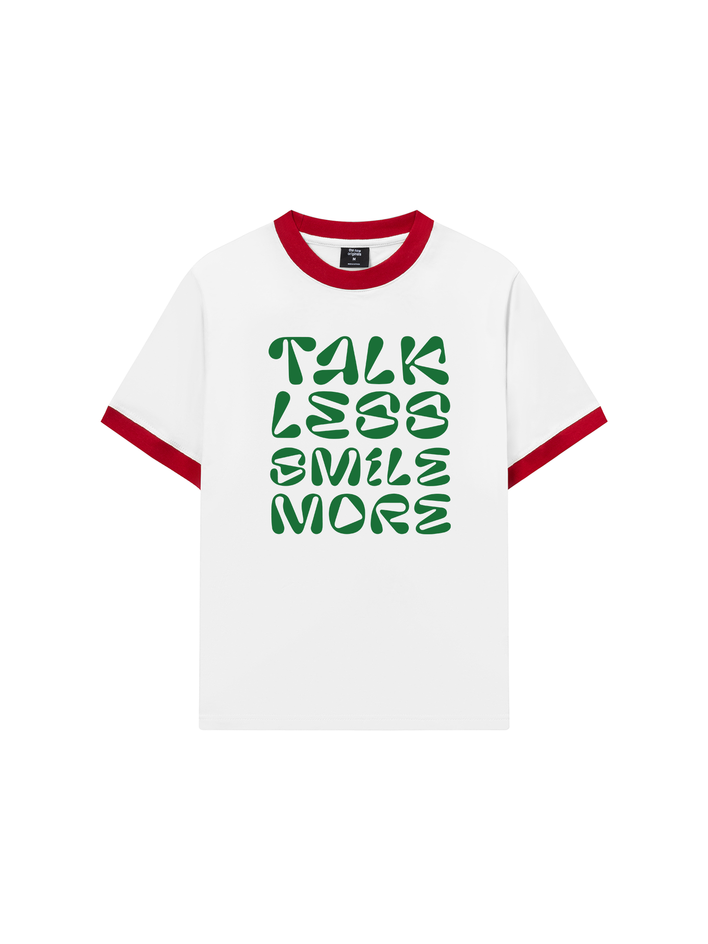 Áo Thun Ringer Relaxed Fit Smile More
