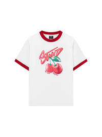 Áo Thun Ringer Relaxed Fit Summer Vibes Berry Stwd