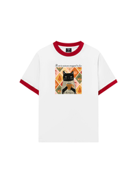 Áo Thun Ringer Relaxed Fit  A Cat