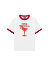 Áo Thun Ringer Relaxed Fit Fresh Pink Tequila