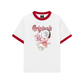 Áo Thun Ringer Relaxed Fit Summer Vibes Pink Girl Beachy