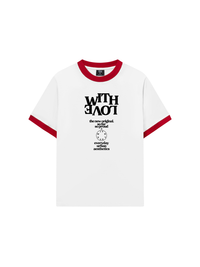 Áo Thun Ringer Relaxed Fit Life Vibe With Love