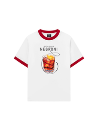 Áo Thun Ringer Relaxed Fit negroni