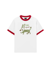 Áo Thun Ringer Relaxed Fit Dog Originals