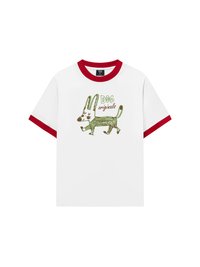 Áo Thun Ringer Relaxed Fit Dog Originals