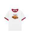 Áo Thun Ringer Relaxed Fit Sweet Pastry Croisant