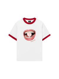 Áo Thun Ringer Relaxed Fit Diamond Grills Pills