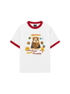 Áo Thun Ringer Relaxed Fit Sweet Pastry And Puppy Duck
