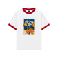 Áo Thun Ringer Relaxed Fit Be Bold Wellcome Happiness