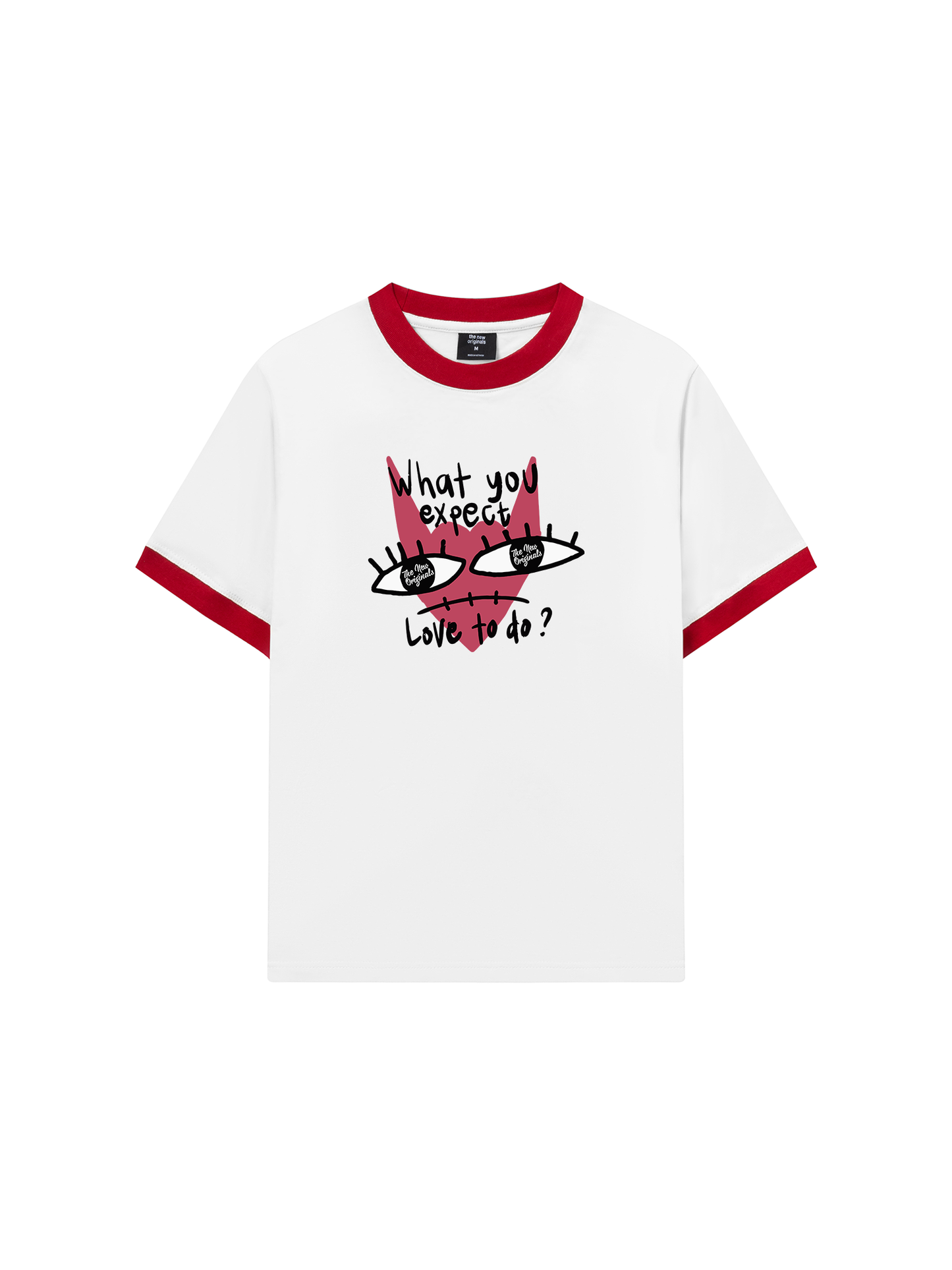 Áo Thun Ringer Relaxed Fit Be Bold No More True Love